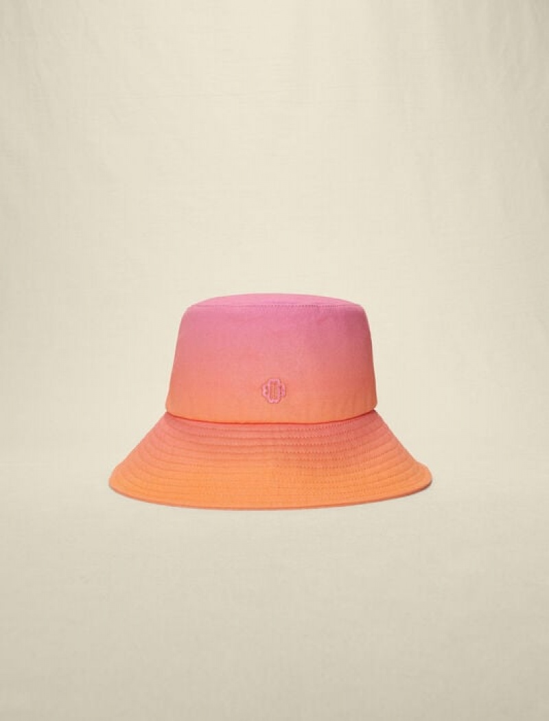 Maje Tie-dye Bucket Hoed Dames Roze | RCDVOFP-52